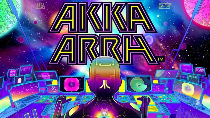 Videojuego arcade de disparos Akka Arrh