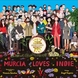 Portada del libro 'Murcia loves indie'