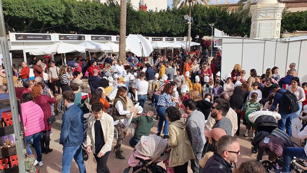 Ambiente en la IX feria Sabores Almería.