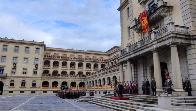 Academia de Infantería de Toledo en el Acto de la Inmaculada Concepción