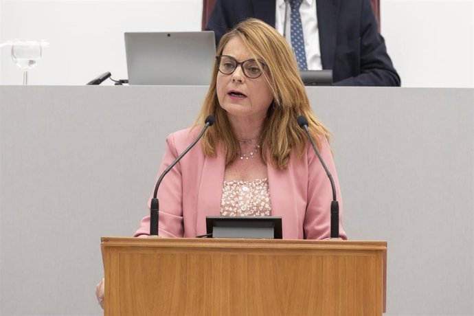 La secretaria de Política Municipal del PSOE en la Región de Murcia, Virginia Lopo