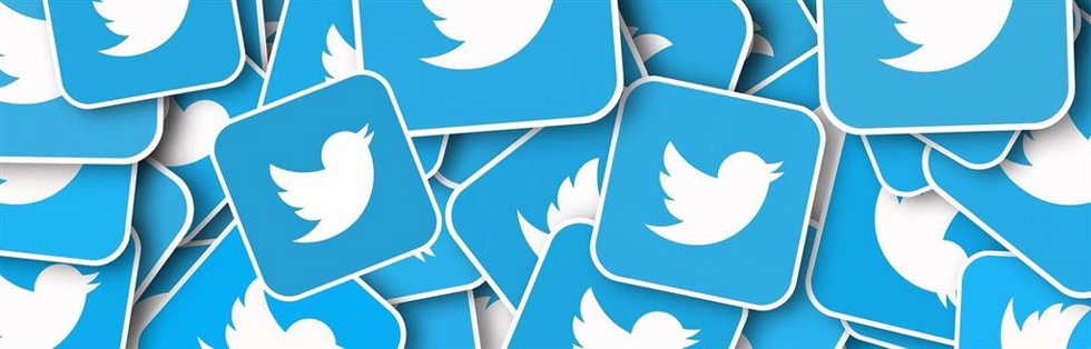 Archivo - Representación gráfica de varios logos de la red social Twitter.