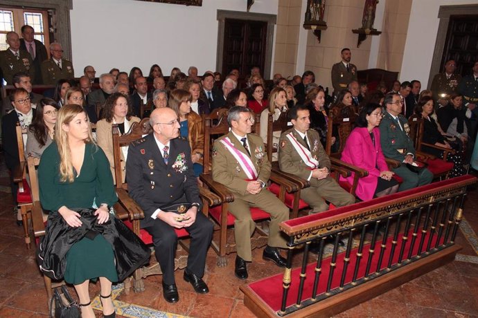 El Arma de Infantería festeja a su patrona con un acto en el Palacio Real de Valladolid