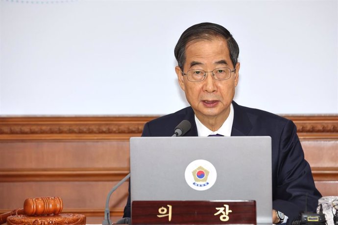 El primer ministro de Corea del Sur, Han Duck Soo.