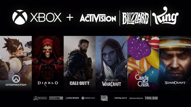 Archivo - Microsoft announced plans to acquire Activision Blizzard, a leader in game development and an interactive entertainment content publisher. The planned acquisition includes iconic franchises from the Activision, Blizzard and King studios like "Wa
