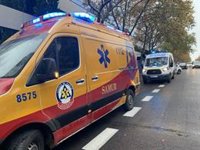 Herido grave un motorista tras colisionar con un coche en la calle Cartagena
