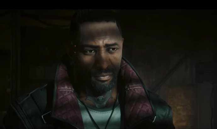 Solomon Reed, el personaje encarnado por el actor Idris Elba en Cyberpunk 2077: Phantom Liberty