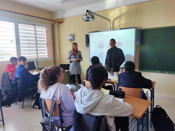 Visita al IES Fuentebuena