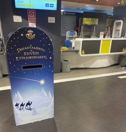 Correos instala en sus oficinas de Andalucía 33 buzones de Navidad