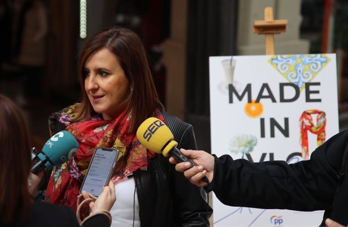 La portavoz del PP en el Ayuntamiento de Valncia, María José Catalá