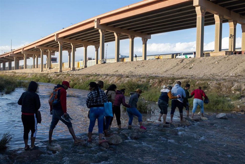 Imagen de archivo de migrantes venezolanos