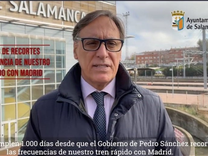 Captura De Pantalla Del Vídeo Difundido Por El Alcalde De Salamanca A Través De Redes Sociales.