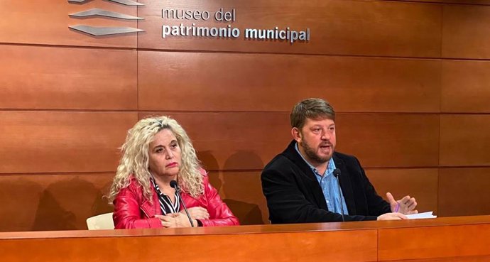 Remedios Ramos y Nicolás Sguiglia en rueda de prensa
