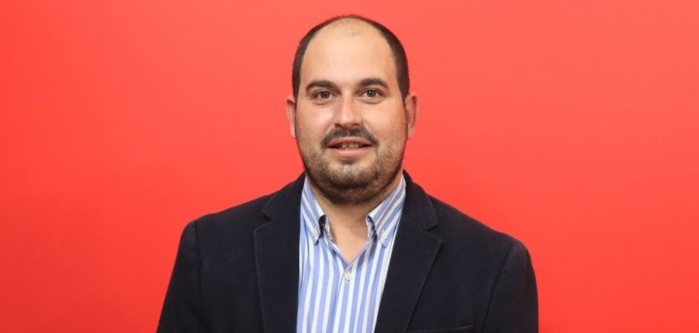 El secretario de Transición Ecológica y Mar Menor del PSOE en la Región de Murcia, Mario Pérez