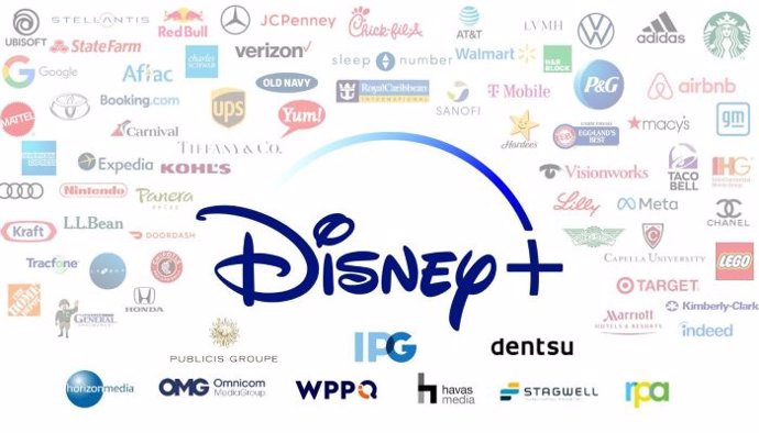 Disney+ lanza su nuevo plan básico con publicidad en Estados Unidos con más de 100 anunciantes.