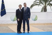 Cancelada a última hora la reunión bilateral entre Sánchez y Macron en los márgenes de la Cumbre EU-MED9