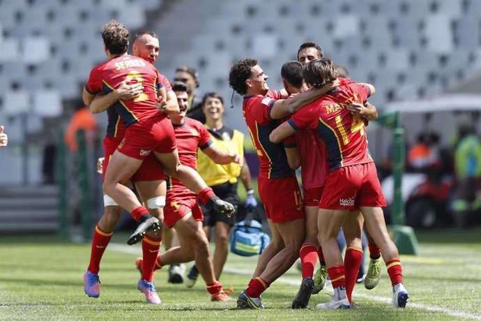 On Day Three Of The Hsbc Cape Town Sevens At Cape Town Stadium On 11 December, 2022. Photo Credit: Mike Lee - Klc Fotos For World Rugby