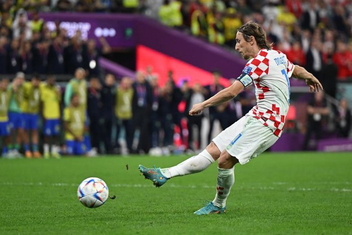 El capitán de Croacia, Luka Modric