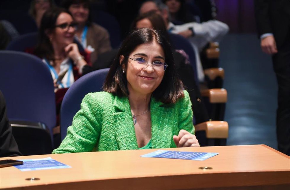 La ministra de Sanidad, Carolina Darias.