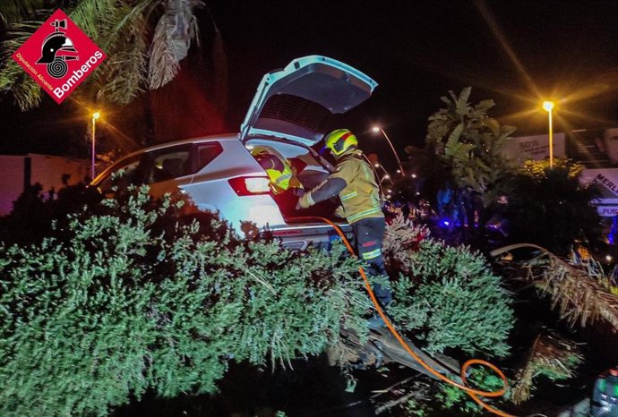 Herida una persona tras una salida de vía en Pilar de la Horadada (Alicante)
