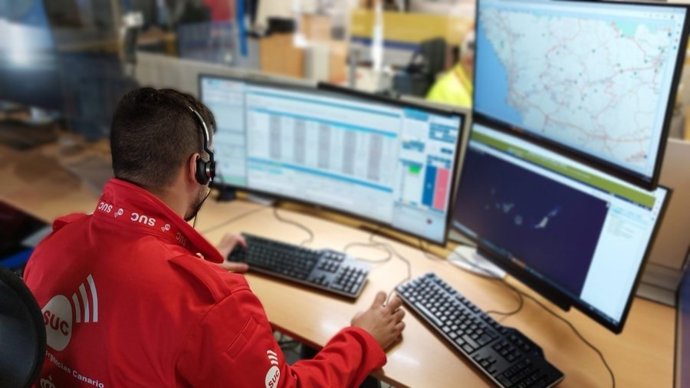 Archivo - Sala operativa del Centro Coordinador de Emergencias y Seguridad (Cecoes) 1-1-2