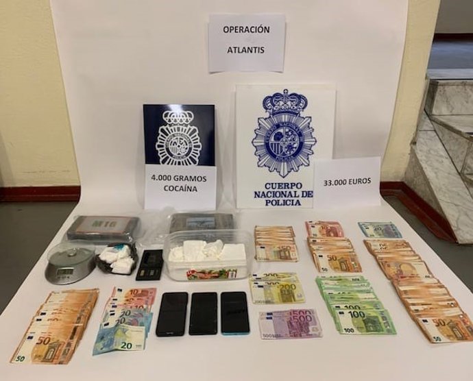 La Policía Nacional desarticula un grupo organizado dedicado al tráfico de drogas