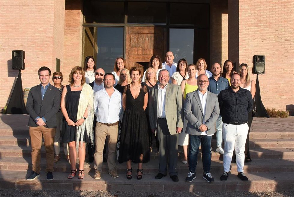 La presidenta de Navarra, María Chivite, reconoce a los centros navarros como los "mejores embajadores" de la Comunidad foral en Argentina.