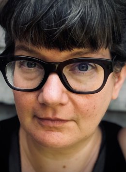 Retrat de la traductora nord-americana Mara Faye Lethem, guanyadora del Premi Internacional J.B.Cendrós atorgat per mnium Cultural
