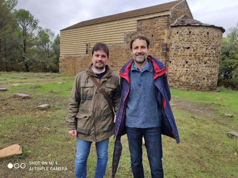 CHA-Cinco Villas celebra las mejoras en el Camino de Santiago francés en su paso por Aragón.