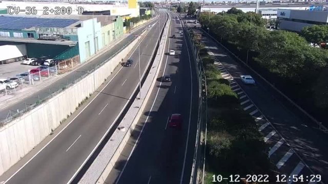 Cámara de la DGT en la CV-36