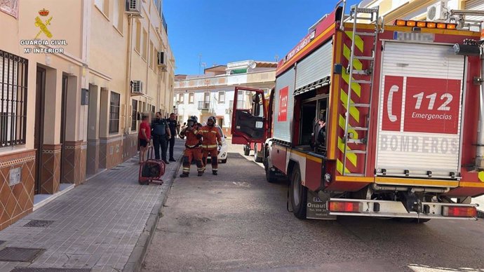Archivo - Imagen de archivo de un incendio en Huelva