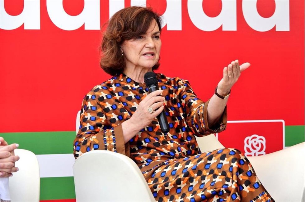 Archivo - La diputada Carmen Calvo, archivo 