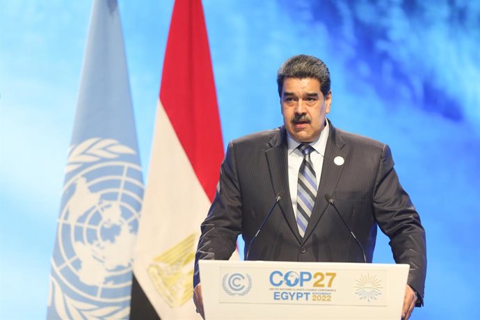 Archivo - El presidente de Venezuela, Nicolas Maduro