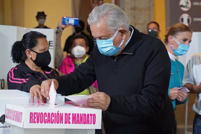 Archivo - El presidente de México, Andrés Manuel López Obrador