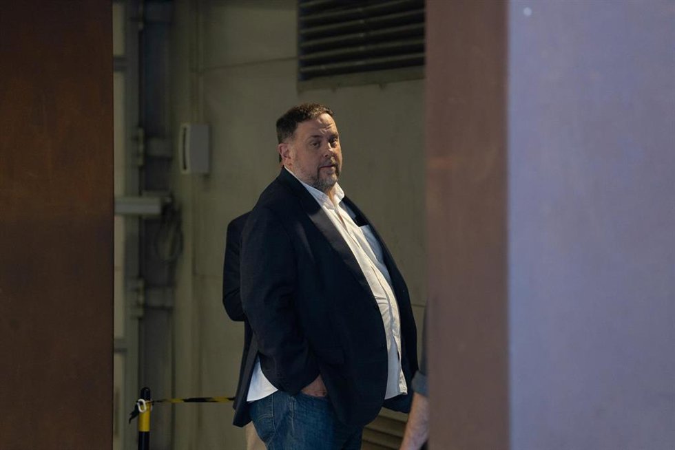 El presidente de ERC, Oriol Junqueras