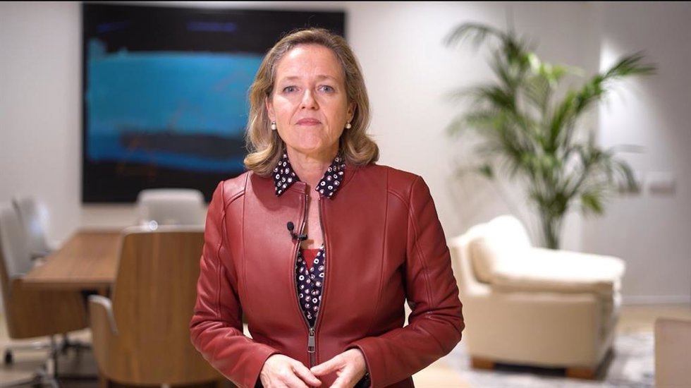 La vicepresidenta primera y ministra de Asuntos Económicos, Nadia Calviño, en una imagen de archivo.