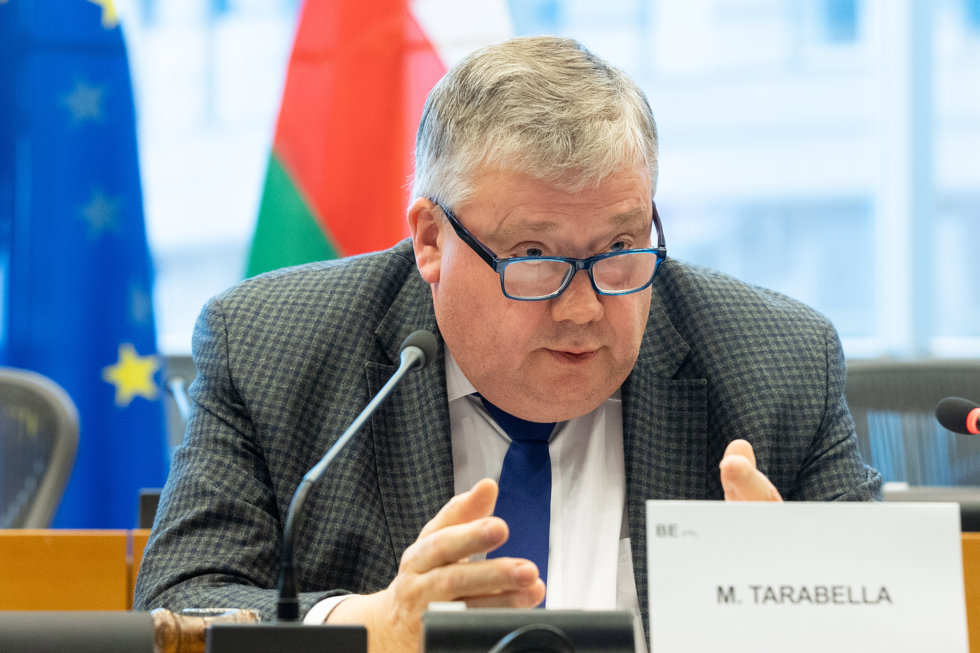 El eurodiputado socialista Marc Tarabella