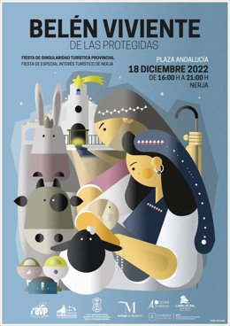 La plaza de Andalucía de Nerja volverá a transformarse en un Belén viviente esta Navidad.