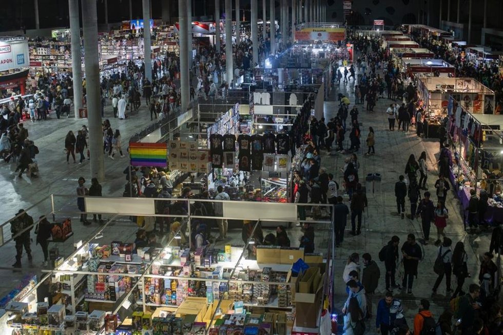 El salón Manga Barcelona se ha celebrado este año en Fira de Barcelona Gran Via de L'Hospitalet de Llobregat