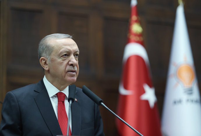 Archivo - El presidente de Turquía, Recep Tayyip Erdogan