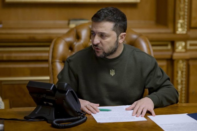 El president d'Ucrana, Volodímir Zelenski