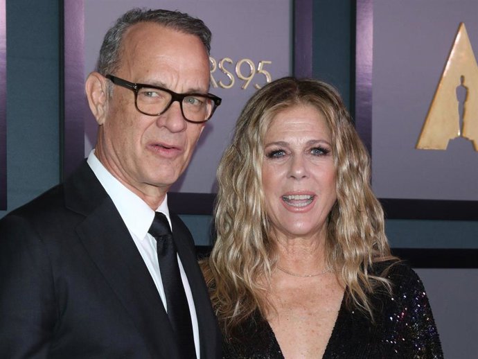 Tom Hanks y Rita WIlson en los premios Gobernors el pasado 19 de noviembre