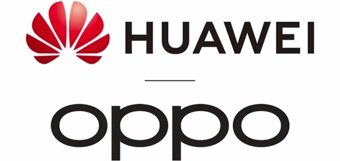 Logotipos de Huawei y Oppo
