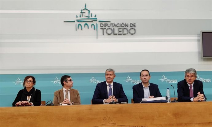 El presidente de la Diputación de Toledo, Alvaro Gutiérrez, presenta los presupuestos