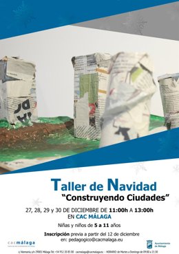 Taller de Navidad del CAC Málaga
