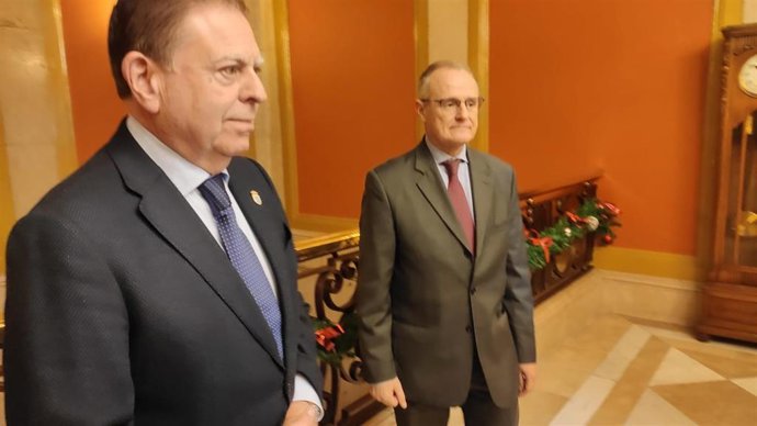 Alfedo Canteli y Diego Canga