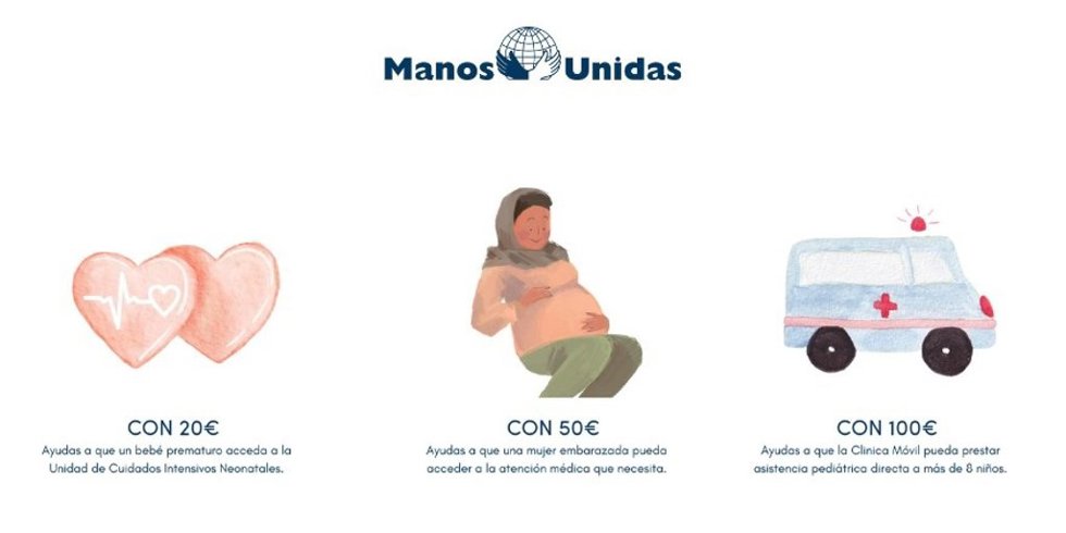 Manos Unidas lanza un reto solidario para ayudar a mujeres embarazadas en pueblos beduinos.