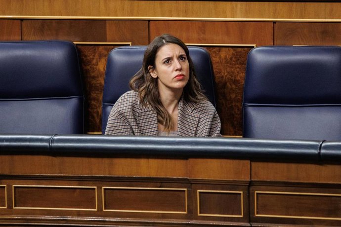 La ministra de Igualdad, Irene Montero