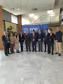 Inaugurada la I Feria del Empleo organizada por la FOE y la Fundación Cajasol.