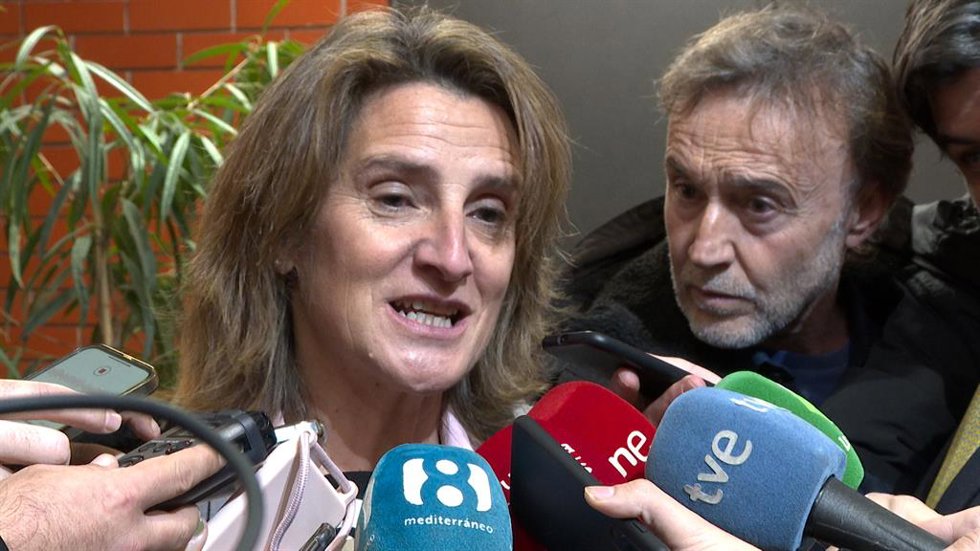 Ribera confía en que no se abra "ninguna guerra, y menos de agua" por el Tajo-Se